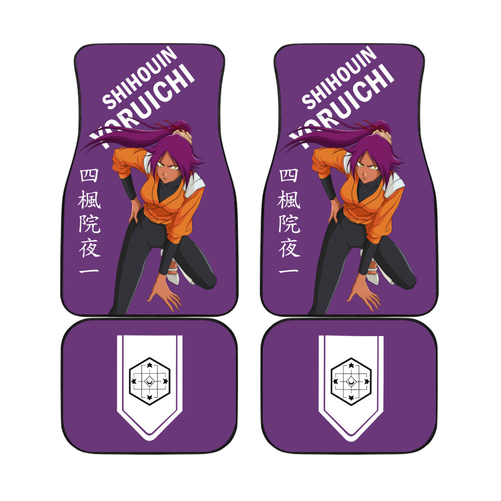 Yoruichi Car Floor Mats Bleach Anime Car Accessories