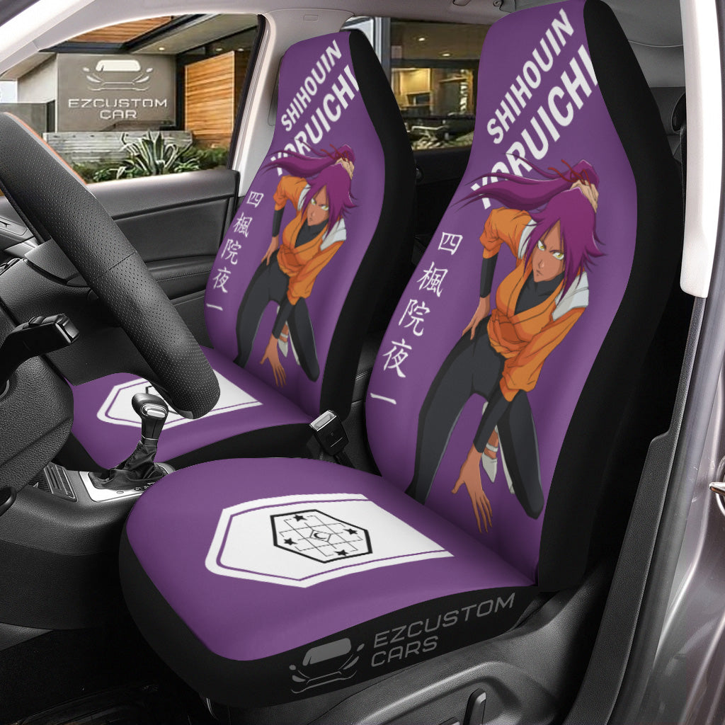 Yoruichi Car Seat Covers Bleach Anime Car Accessories