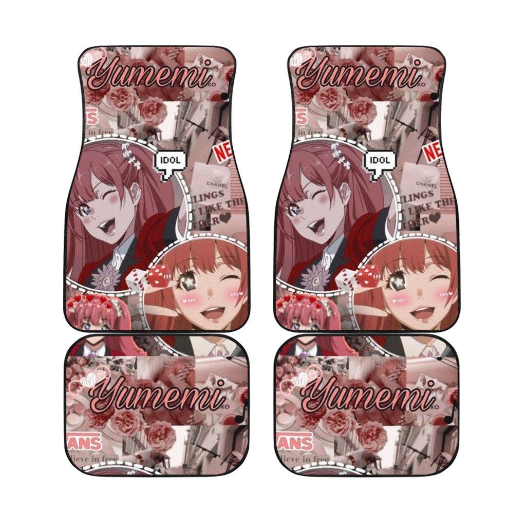 Yumeko Kakegurui Anime Car Floor Mats