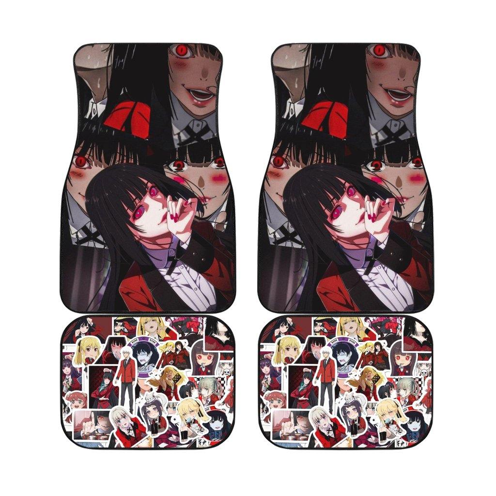 Yumemi Kakegurui Anime Art Car Floor Mats