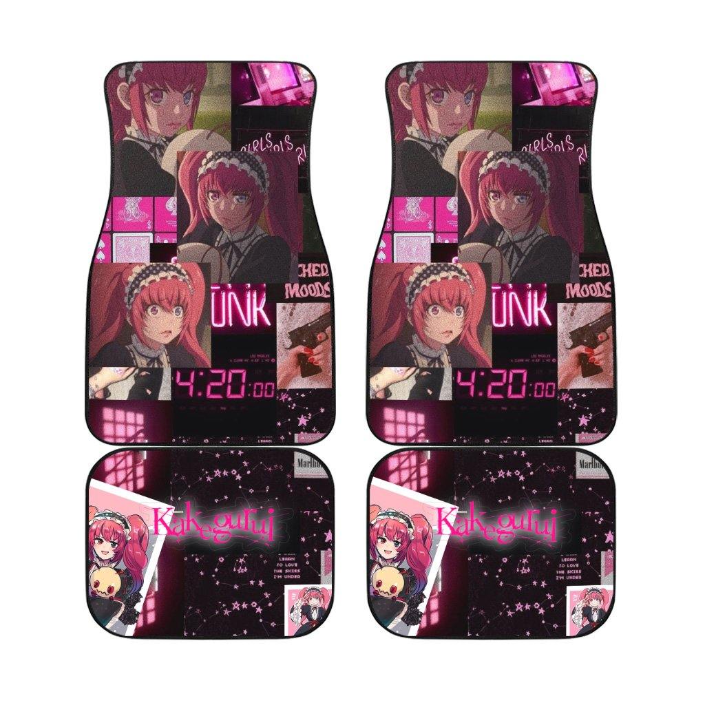 Yumemi Yumemite Kakegurui Anime Car Floor Mats