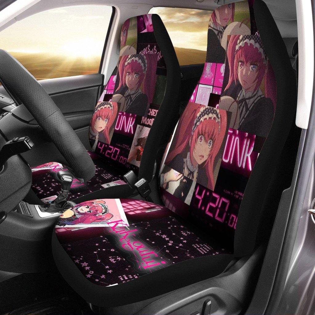 Yumemi Yumemite Kakegurui Anime Car Seat Covers