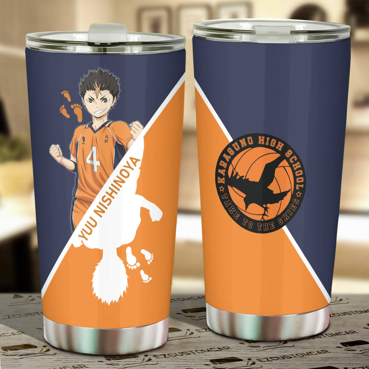 Yuu Car Tumbler Cup Custom Anime Haikyuu Car Accessories