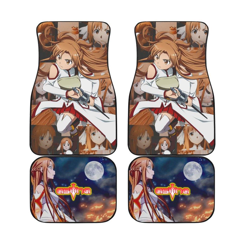 Yuuki Asuna Sword Art Online Anime Car Floor Mats