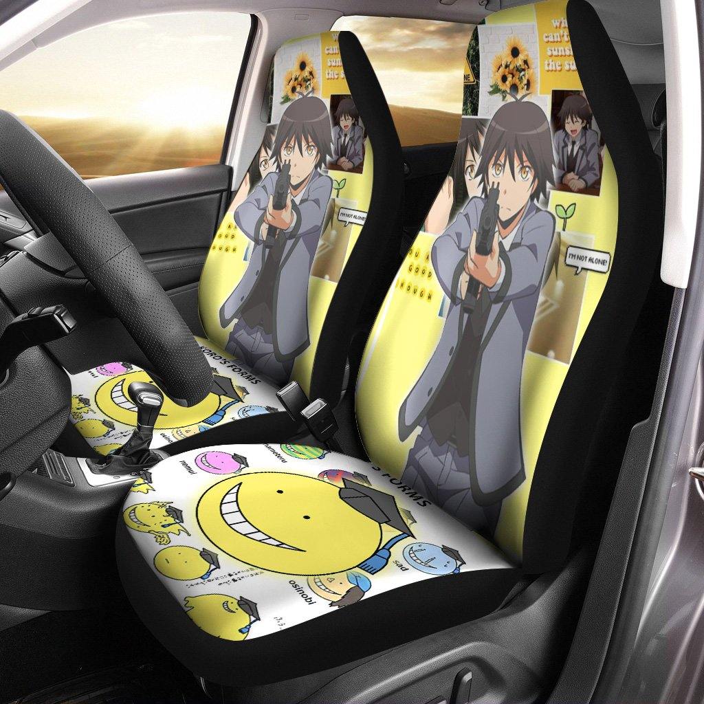 Yuuma Isogai Car Seat Covers Assassination Classroom Anime Car Accessories