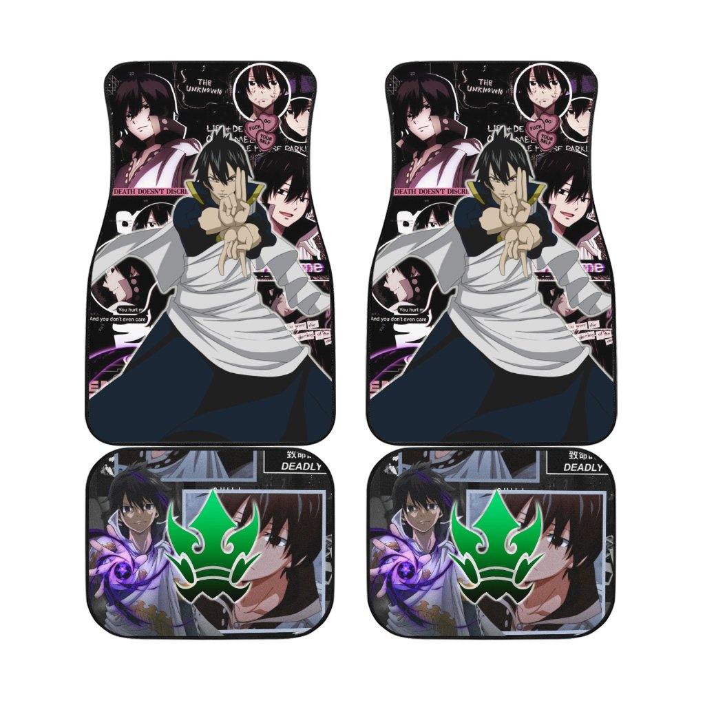 Zeref Dragneel Car Floor Mats Fairy Tail Anime Car Accessories