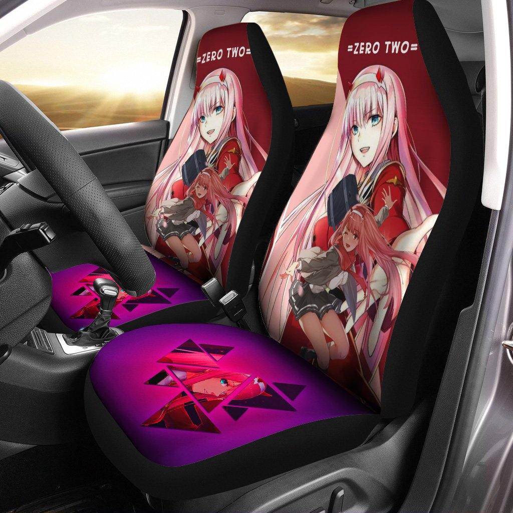 Zero Two Cute Darling In The Franxx Anime Car Seat Covers