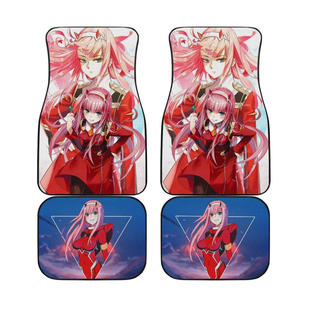 Zero Two Darling In The Franxx Anime Car Floor Mats