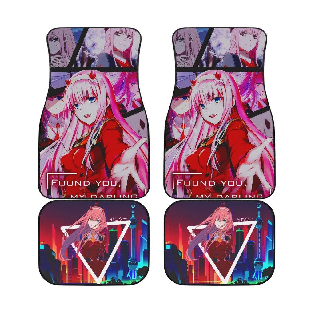 Zero Two Darling In The Franxx Anime Custom Car Floor Mats