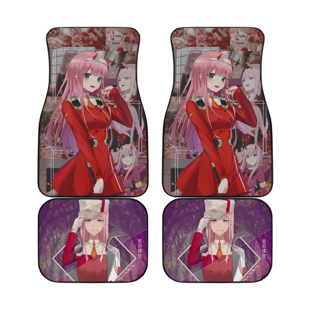 Zero Two Darling In The Franxx Anime Custom Car Floor Mats